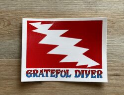 Grateful Diver Classic Sticker