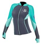 Everflex 1.5 Women's Long Sleeve- Caribbean (Teal)