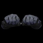 GLOVE,ADMIRAL III DK-GRY/BLKK S