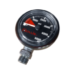 PRESSURE GAUGE MODULE PSI LOW PROFILE BLK-- METAL W/O BOOT
