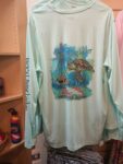 Long Sleeve UV Shirt, Turtle, Seagrass