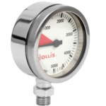 PRESSURE GAUGE MODULE PSI -- METAL W/O BOOT