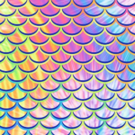 Psychedelic Mermaid Leggings