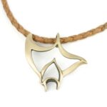 Bronze Manta Necklace
