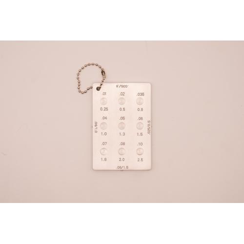 Damage Estimating Reference Plate (D.E.R.P.)