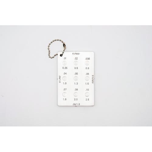 Damage Estimating Reference Plate (D.E.R.P.)