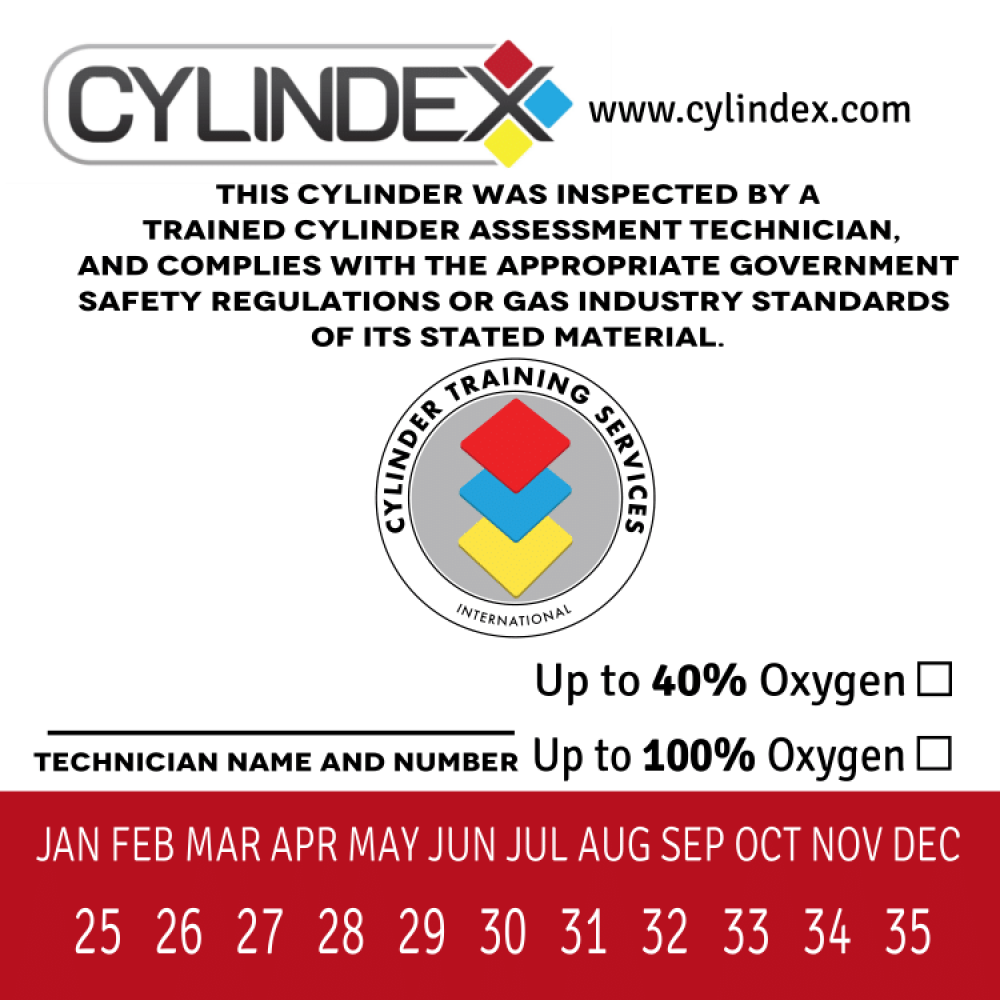 Visual Inspection Stickers (50 Count)