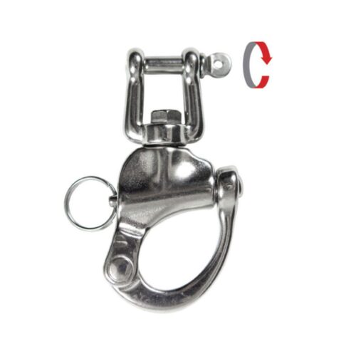 3.5" SS Snap Shackle
