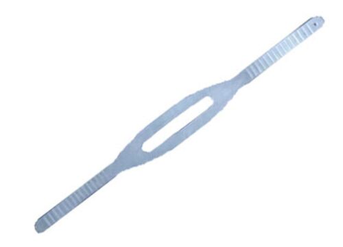 MASK STRAP - CLEAR RIBBED KRATON