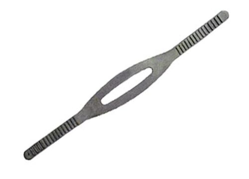 MASK STRAP - BLACK RIBBED KRATON