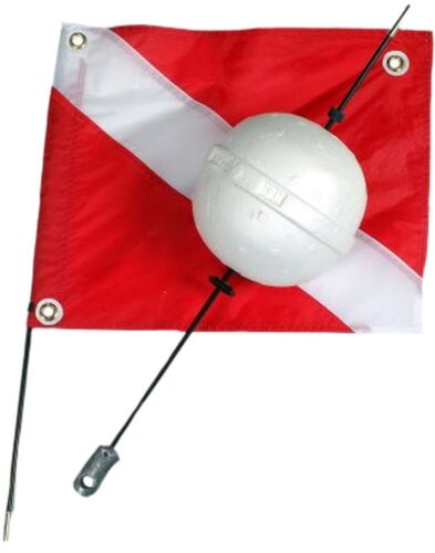 2 PIECE BALL FLOAT WITH FLAG