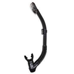 Dry Snorkel Black Silicone