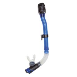 3-D Flex Dry Snorkel-Cry Blue