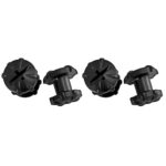 Book Screw, Plastic, 4-Pack
