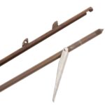 GUN SHAFT - JBL 50'' X 9/32'' - M8 TRIGGER - SHARK TABS, THREADED