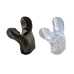 Snorkel Mouthpiece/Bk Silicone