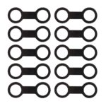 Snorkel Keeper, Blk Sil (x10)