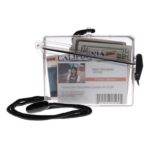 ID LOCKER CASE - 4.25'' x 3.25'' x .75'' TRANSLUCENT COLOR