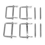 Buckles & Pin Kit (Rubber Fins