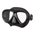 INTEGA MASK - BLACK, BLACK SILICONE