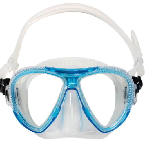Diamond mask, Translucent aqua
