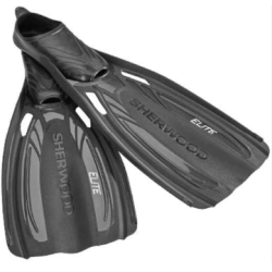 Elite Full Foot SM (7.5-8.5) Black