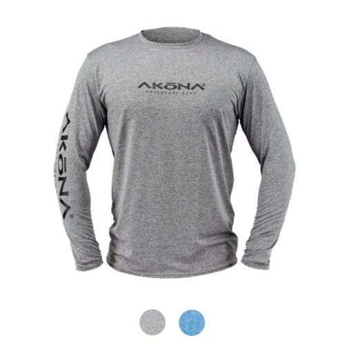 Men's LS Sun Shirt Titanium LG