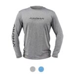 Men's LS Sun Shirt Titanium LG