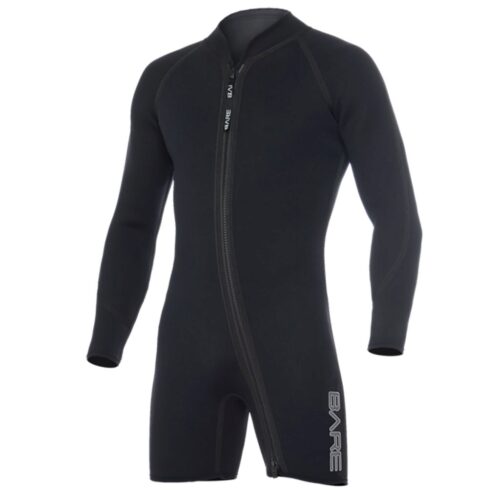 7mm Step-In Jacket, Mens, Black - 2XL