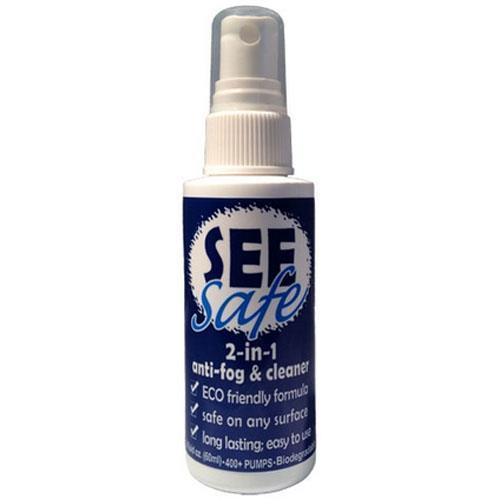SEESafe 2-in-1 antifog & cleaner - 2oz.