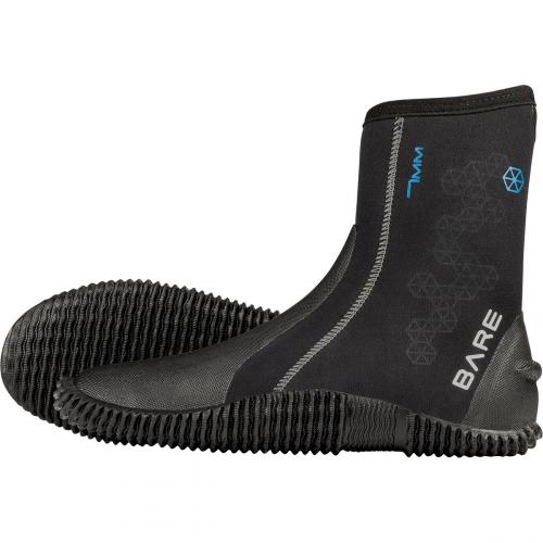 7mm S-Flex Boot, Black - 09