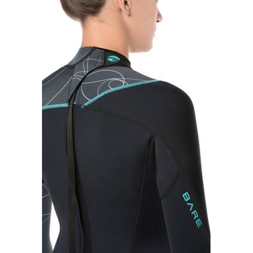 5mm Elate Full Womens, Grey - 14