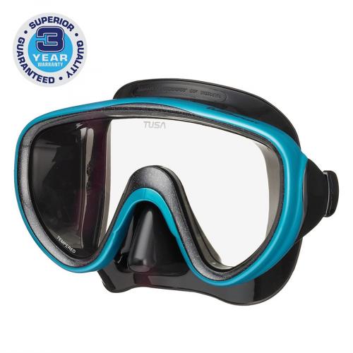 ADULT SERENE MASK - BLACK/OCEAN GREEN