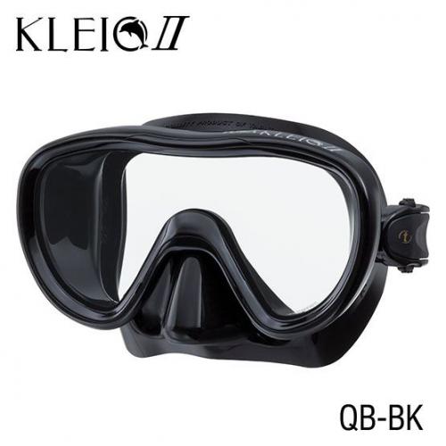MINI KLEIO II MASK - BLACK/BLACK SILICONE