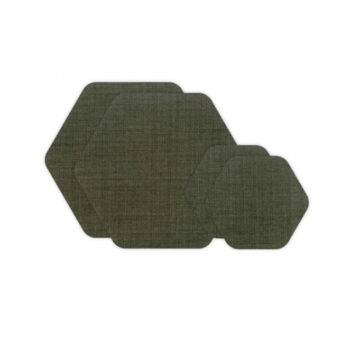 Tenacious Tape Patches Hex - OD Green