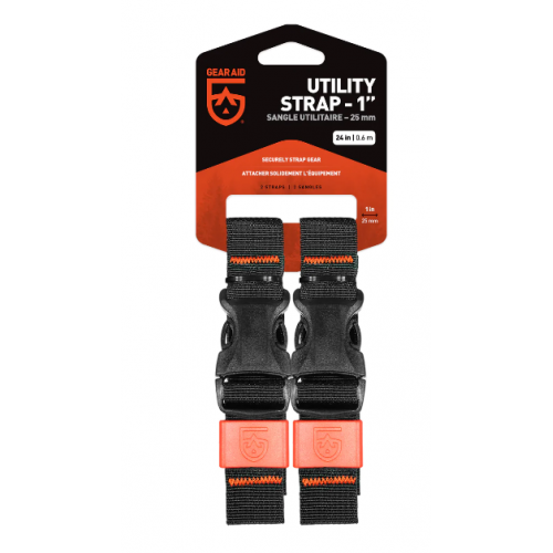 Utility Strap - 1", Black, 24" Length