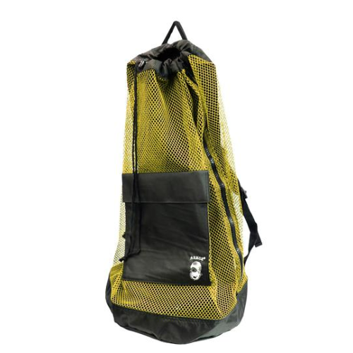 Heavy Mesh Backpack YELLOW