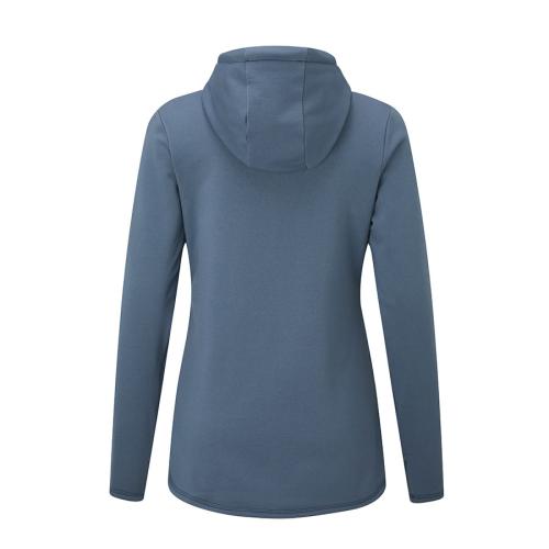 WOMEN'S XEROTHERM HOODIE BLUE MEDIUM
