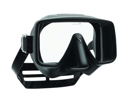Gorilla Frameless Dive Mask - Matte Black - Matte Black Skirt