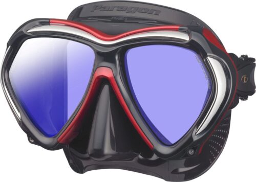 PARAGON MASK -METALLIC DARK RED