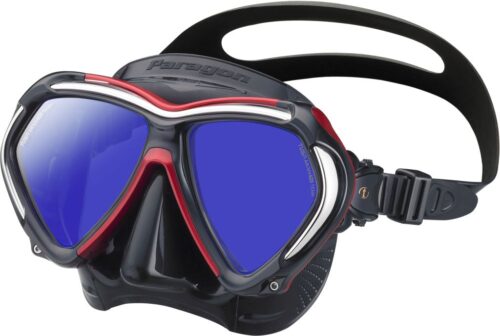 PARAGON MASK -METALLIC DARK RED