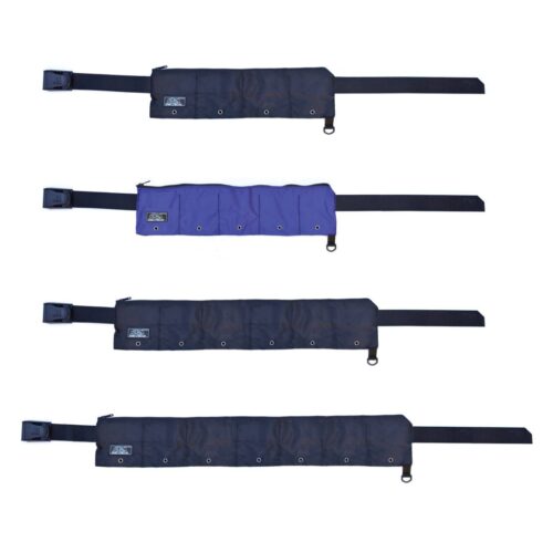 Weight Belt Zip 6 Pocket BLACK