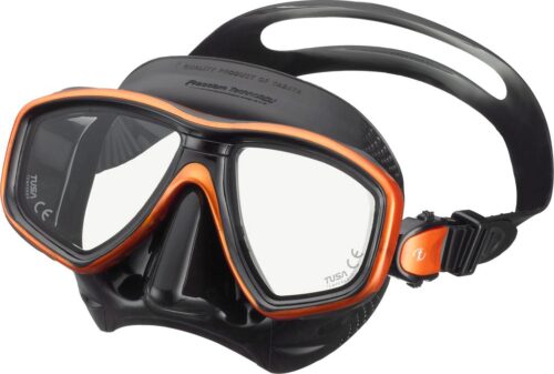 CEOS MASK -BLACK/ENERGY ORANGE