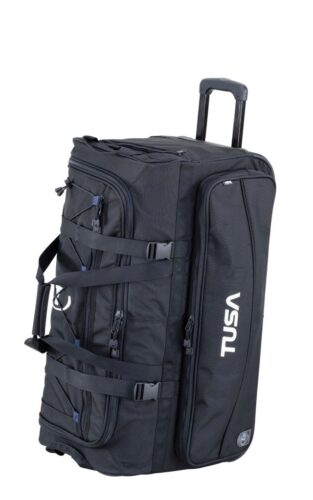 ROLLER DUFFLE BAG, BLACK