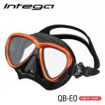 INTEGA MASK - ENERGY ORANGE, BLACK SILICONE