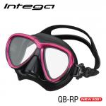 INTEGA MASK - ROSE PINK, BLACK SILICONE