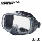 IMPREX 3D HYPERDRY MASK - BLACK/BLACK