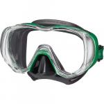TRI-QUEST MASK -BLACK/ENERGY GREEN