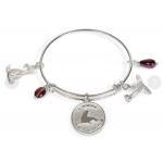 Sea Lion Bracelet, Sea Lion Bangle Bracelet, Sea Lion Charm Bracelet, Adjustable Sea Lion Bracelet,