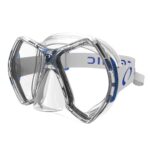 CYANEA MASK, CLEAR/BLUE